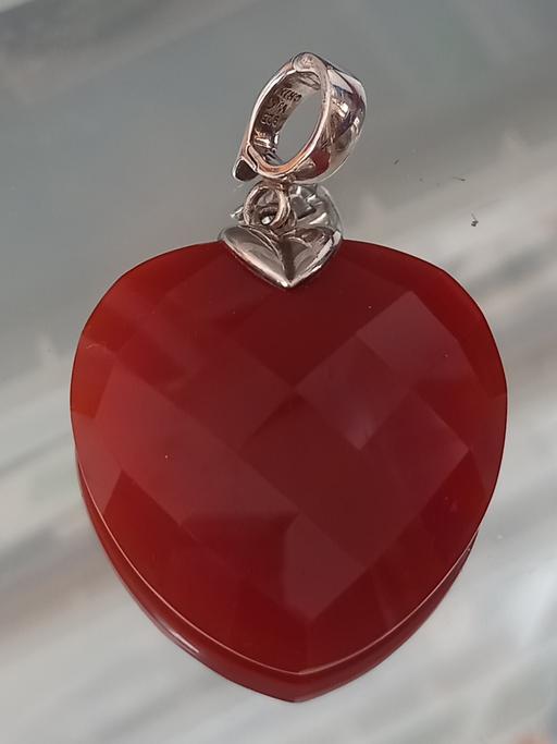 Buy & Sell Thatto Heath Saint Helens - Photos for Whitney Kelly 925 carnelian Heart Pendant