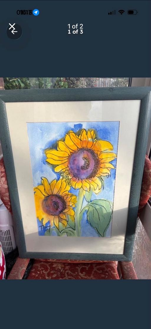 Buy & Sell Kidbrooke South East London - Photos for Signed Terry 99 watercolour painting of