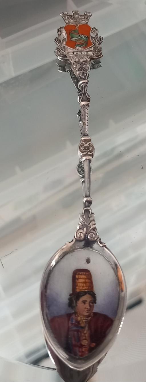 Buy & Sell Thatto Heath Saint Helens - Photos for Antique solid silver Tunis enamel spoon