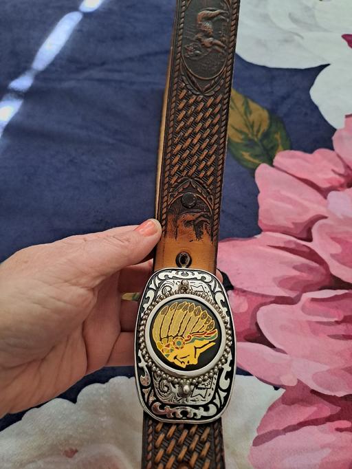 Buy & Sell Park Hill Sheffield - Photos for new belt with Indian buckle
