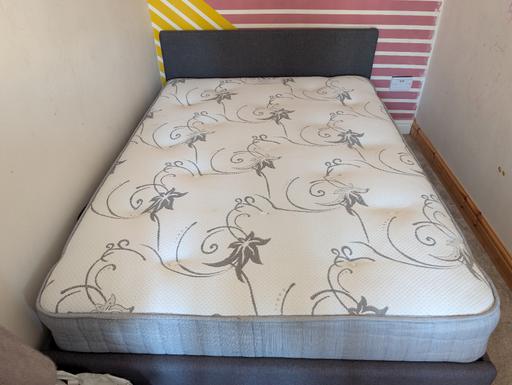 Buy & Sell Buckland End Birmingham - Photos for Double Ottoman Bed with Mattress