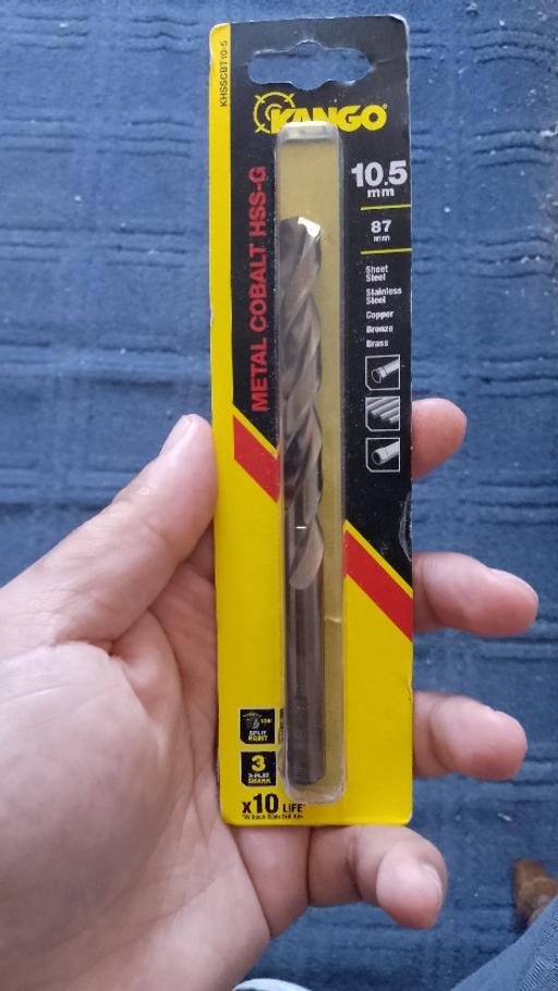 Buy & Sell Falconwood South East London - Photos for Metal cobalt drill bit 10.5mm brand new