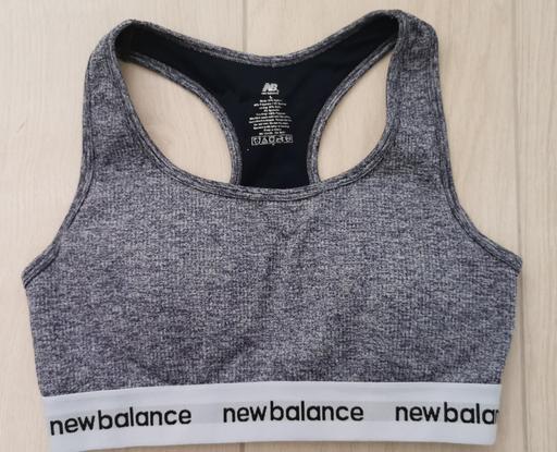 Buy & Sell Lozells Birmingham - Photos for New Balance Sports Bra Small Grey Black A37