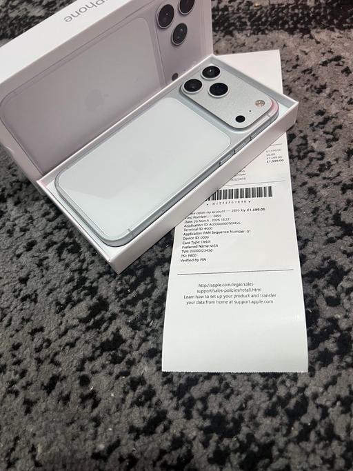 Buy & Sell Rotherhithe South East London - Photos for iPhone 17 Pro Max, Silver, 1TB