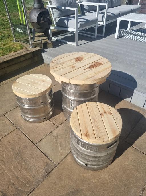 Buy & Sell Sutton Coldfield Birmingham - Photos for Bespoke beer keg garden furniture & Bbq