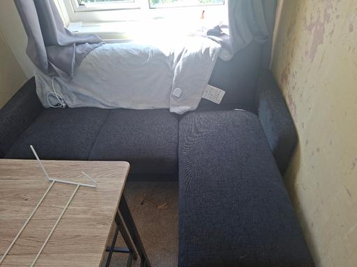 Buy & Sell Kings Norton Birmingham - Photos for 2 seater settee with attached foot rest