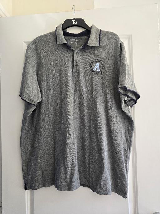 Buy & Sell Oldbury Sandwell - Photos for Livergy Mens grey polo shirt 4XL