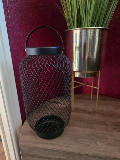 Buy & Sell Pensnett Dudley - Photos for BLACK METAL CANDLE HOLDER 14