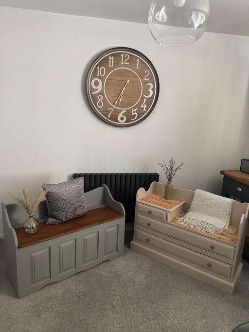 Buy & Sell Aggborough Wyre Forest - Photos for Pine storage Bench ottoman £95 each