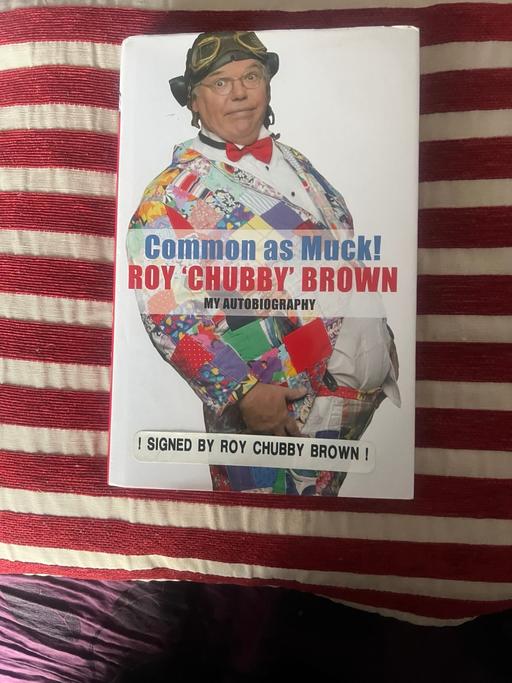 Buy & Sell Blackpool Lancashire - Photos for Chubby Brown signed book and picture