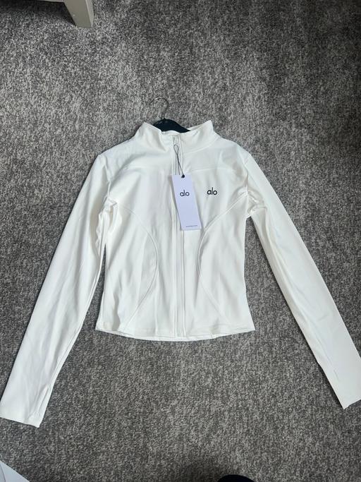 Buy & Sell Easington Colliery County Durham - Photos for Women’s white zip up gym jacket