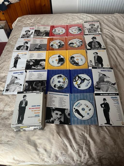 Buy & Sell Blackpool Lancashire - Photos for Charlie Chaplin DVD box sets