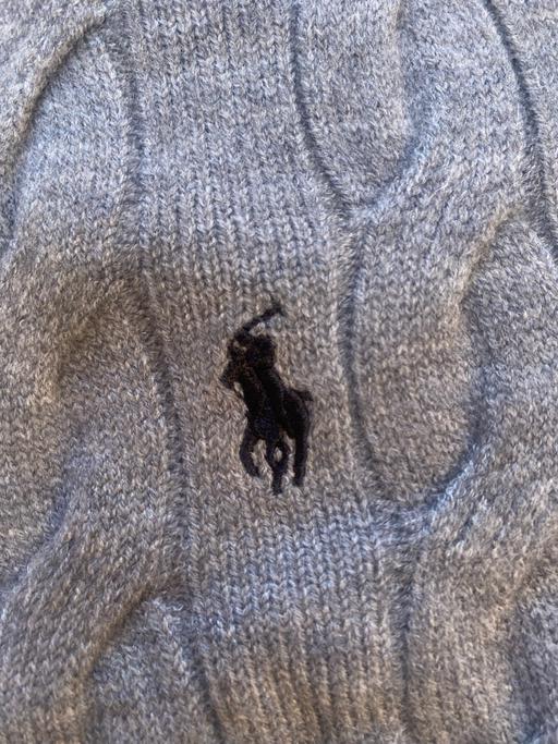 Buy & Sell Barbican Central London - Photos for Ralph Lauren grey v neck jumper BNWT