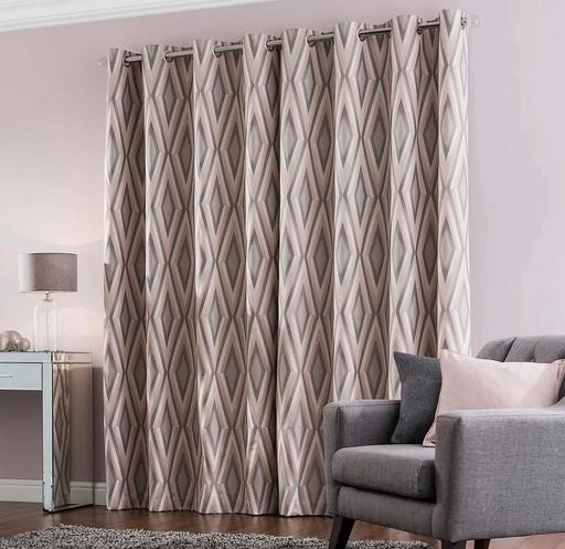 Buy & Sell Abbey Wood South East London - Photos for Dunelm, Diamond Jacquard Eyelet Curtains ,New