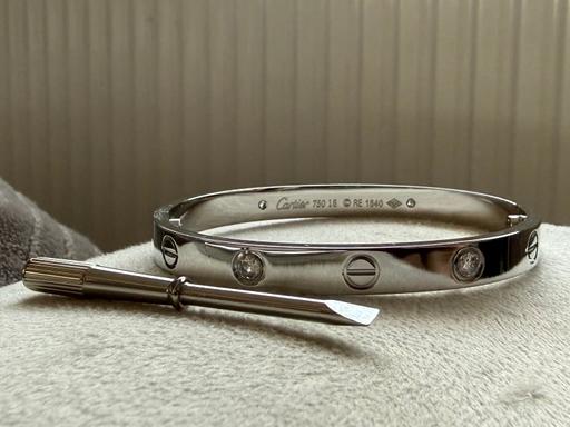 Buy & Sell Arnos Grove North London - Photos for Stainless steel silver zircon bangle