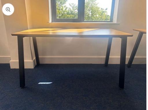 Buy & Sell Waddon South East London - Photos for Used Single Desk Wood finish