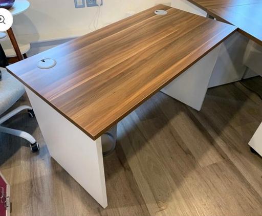 Buy & Sell Waddon South East London - Photos for Single Office Desk Walnut White