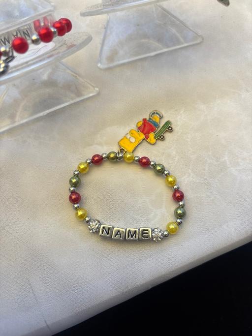 Buy & Sell Laindon Basildon - Photos for Personalised name stretch beaded bracelet