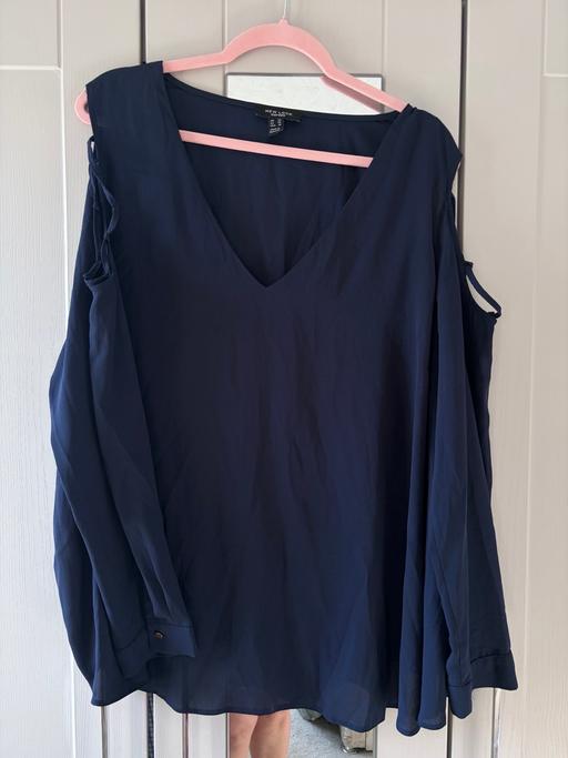 Buy & Sell Wednesbury Sandwell - Photos for Navy blue tunic blouse size 22