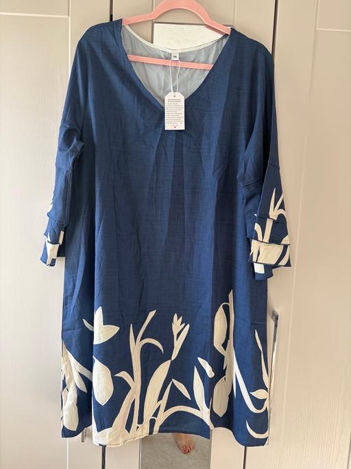 Buy & Sell Wednesbury Sandwell - Photos for New Navy and cream summer dress XXL £10