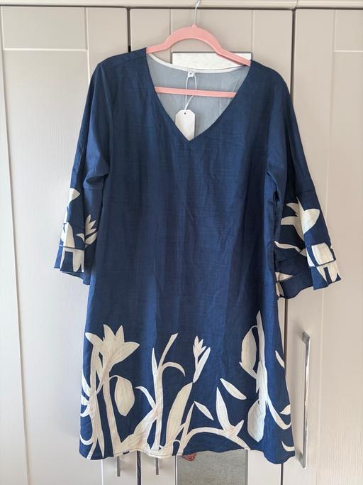 Buy & Sell Wednesbury Sandwell - Photos for XL blue and cream summer dress £10