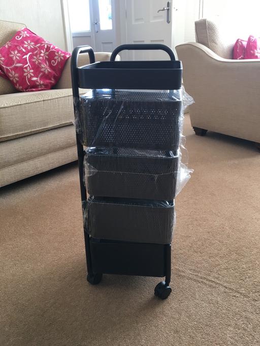 Buy & Sell Cheslyn Hay South Staffordshire - Photos for Black metal trolley