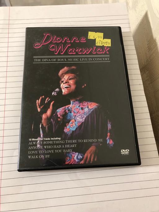 Buy & Sell Farington Moss South Ribble - Photos for Dionne Warwick - Live in Concert - DVD
