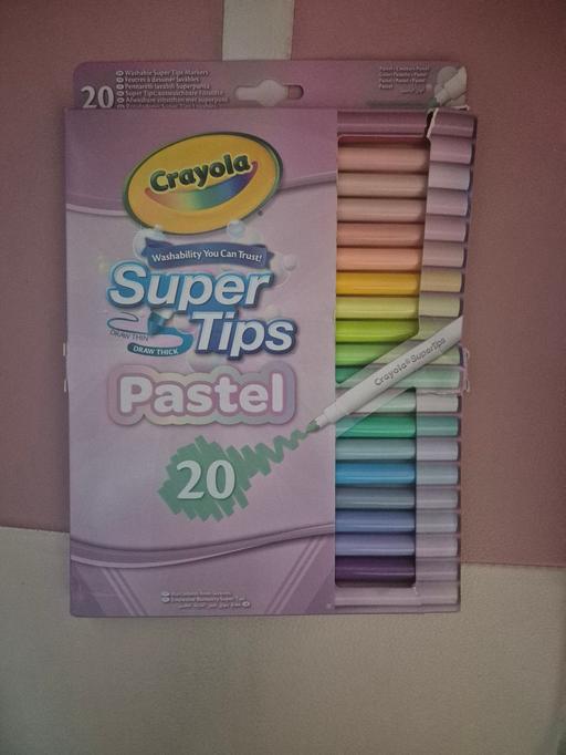 Buy & Sell Crumpsall Manchester - Photos for new Crayola Super Tips Pastel 20pk