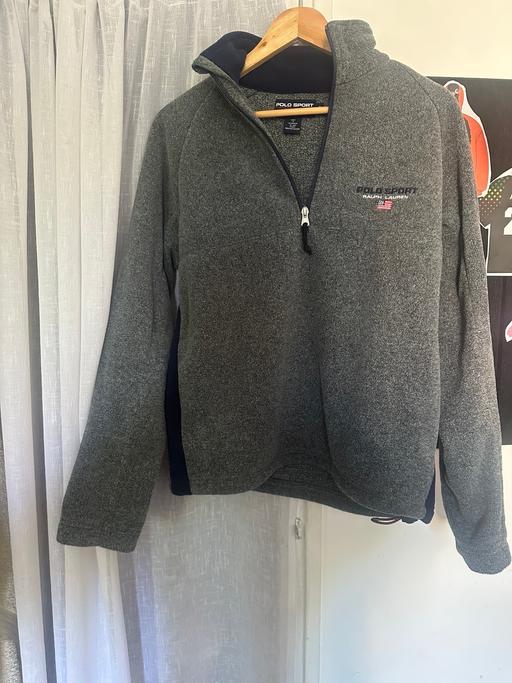 Buy & Sell Cubitt Town East London - Photos for Ralph Lauren grey quarter zip fleece