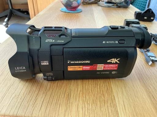 Buy & Sell Mytchett Surrey Heath - Photos for Panasonic HC-VXF990 4K Ultra HD Camcorder