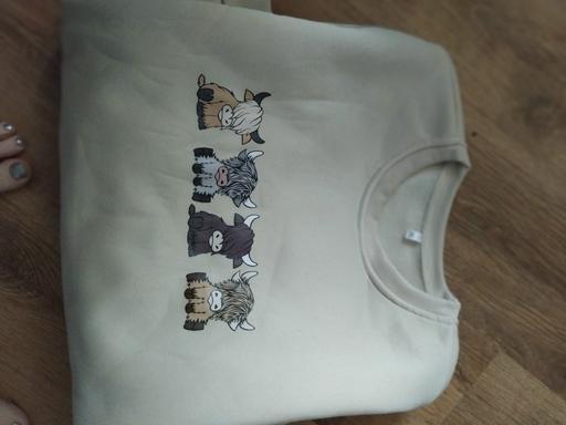 Buy & Sell Bushbury Wolverhampton - Photos for highland cow sweatshirt