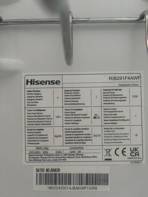 Buy & Sell Birchills Walsall - Photos for Intergrade fridge/freezer