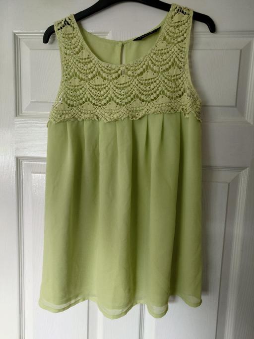 Buy & Sell Woodthorpe Charnwood - Photos for Women's lime green sleeveless top size 12