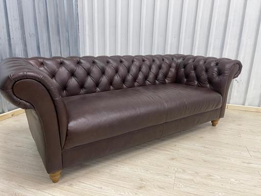 Buy & Sell Cheslyn Hay South Staffordshire - Photos for Oak Furnitureland Montgomery Leather 3 Seater