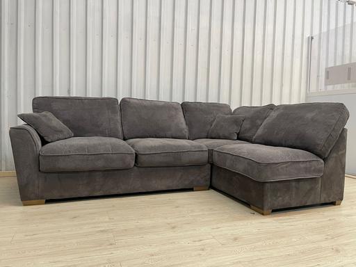 Buy & Sell Cheslyn Hay South Staffordshire - Photos for Oakfurniturland Charcoal Nebraska Corner Sofa