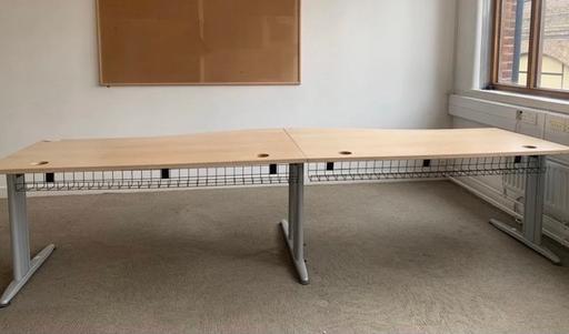 Buy & Sell Waddon South East London - Photos for 2 Seater Office Wave Desk Pod workstation