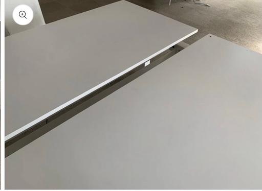 Buy & Sell Waddon South East London - Photos for White 2 seater office electric sit stand desk