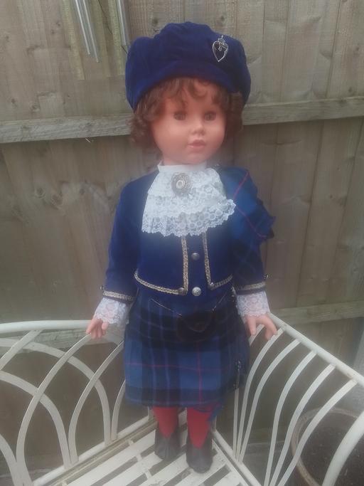 Buy & Sell Aldridge Walsall - Photos for OLD SCOTTISH TARTAN DOLL