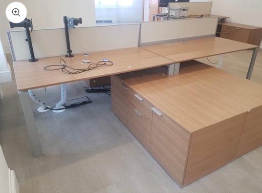 Buy & Sell Waddon South East London - Photos for Executive High-Quality 2 person Corner Desk
