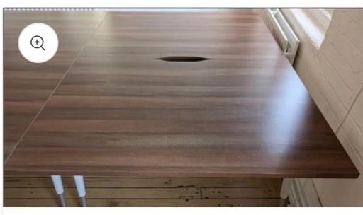 Buy & Sell Waddon South East London - Photos for Walnut 2 person pod bench