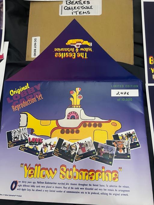 Buy & Sell Blackpool Lancashire - Photos for Beatles Yellow submarine lobby cards