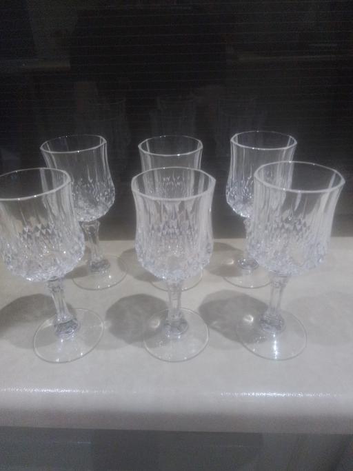 Buy & Sell Aldridge Walsall - Photos for Six SMALL ENGRAVED PATTERN GLASSES
