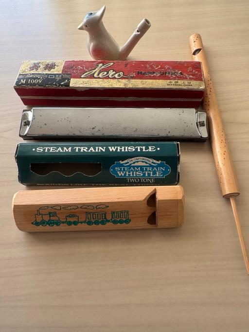Buy & Sell Elm Park Havering - Photos for Harmonica, train & bird whistles