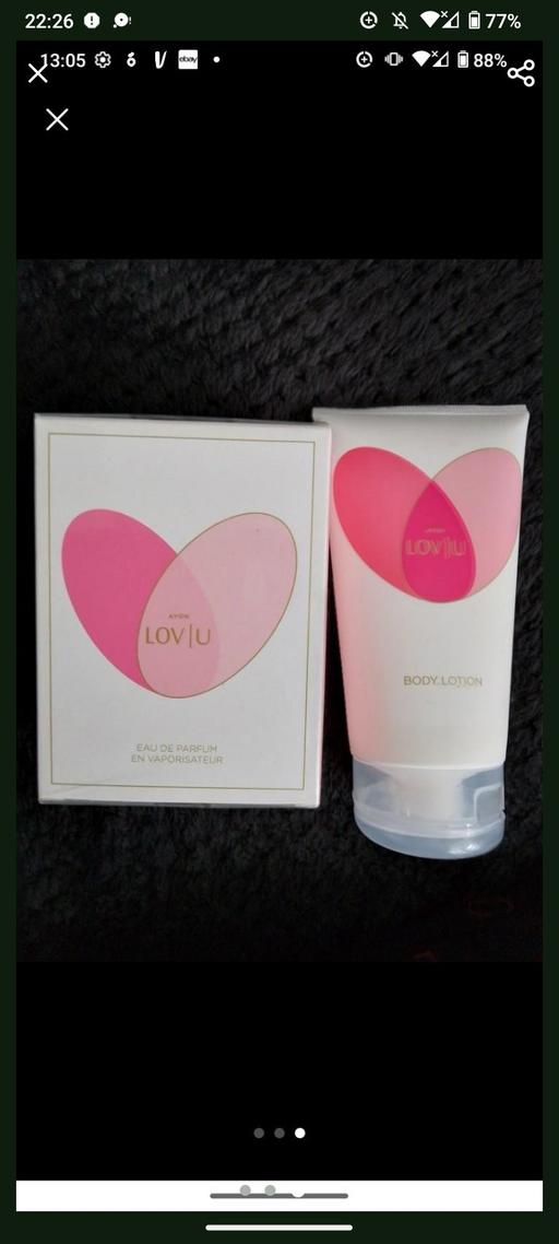  — Perfume gift set Avon