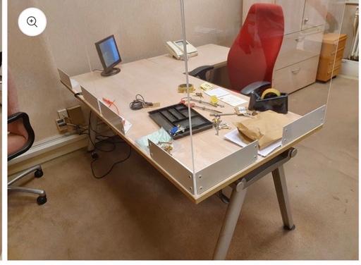 Buy & Sell Waddon South East London - Photos for Wood finish L shape Corner Desk