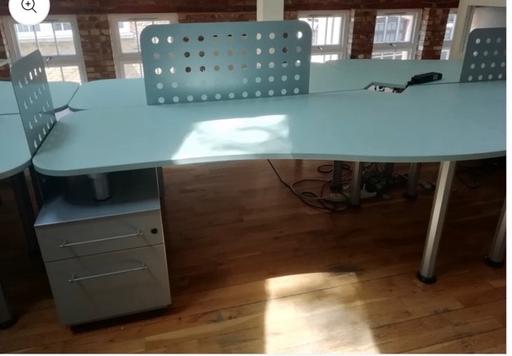 Buy & Sell Waddon South East London - Photos for Blue hue office wave desk
