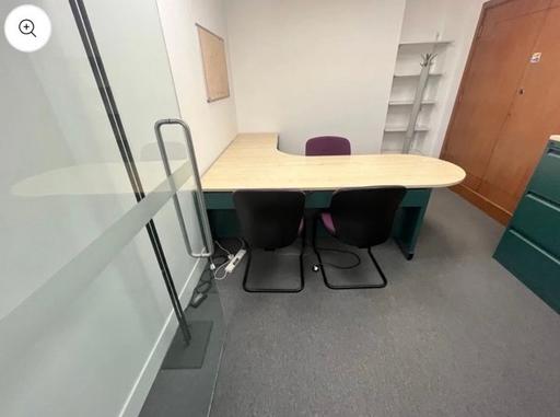 Buy & Sell Waddon South East London - Photos for Wood Right Hand Side Office Desk