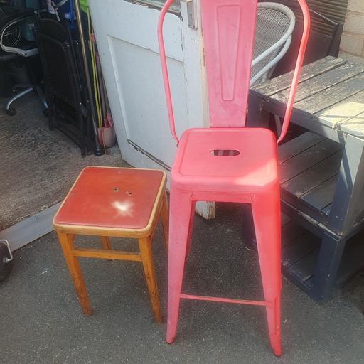 Buy & Sell Pensnett Dudley - Photos for 2 Vintage Stools - Engineering & Bar Stool .