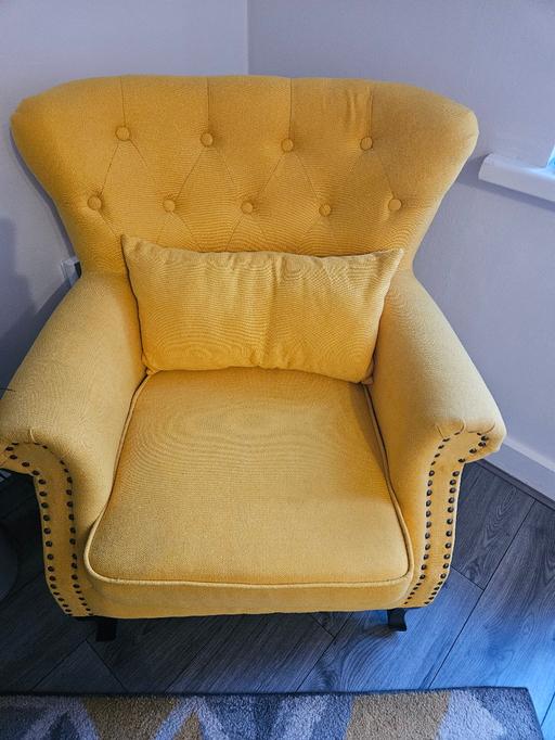 Buy & Sell Mansfield Town Centre Mansfield - Photos for Yellow Armchair