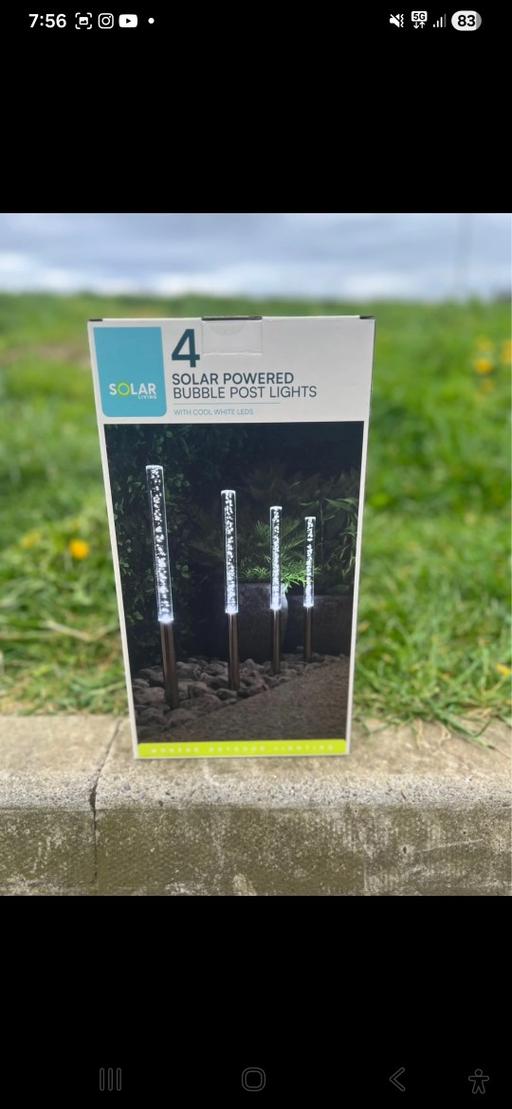 Buy & Sell Middlesbrough Town Centre Middlesbrough - Photos for solar powered post bubble lights.4pk